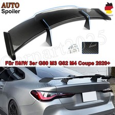 Spoiler posteriore Carbon Color ala posteriore per BMW Serie 3 G80 M3 G82 M4 2020+ GT Style ABS