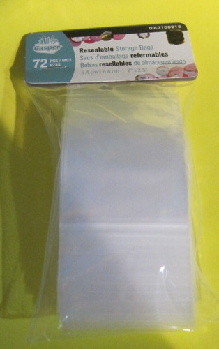 Mini zip ziplock - 2.5",