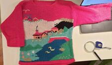 Maglione fatto a mano, artigianale, provenienza Trentino alto Adige, Dolomiti.