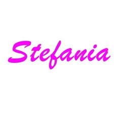 Adesivi sticker nome 2 pezzi