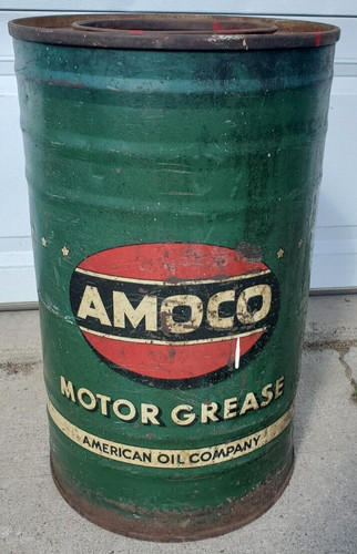 Grasso motore vintage amoco - grasso,
