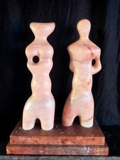 Scultura Marmo Di Janos Stryk