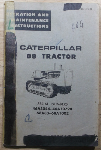 Cat caterpillar d8h - caterpillar, d8