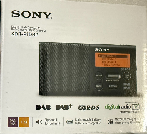 Radio sony xdr p1dbp - sony, xdr-p1dbp