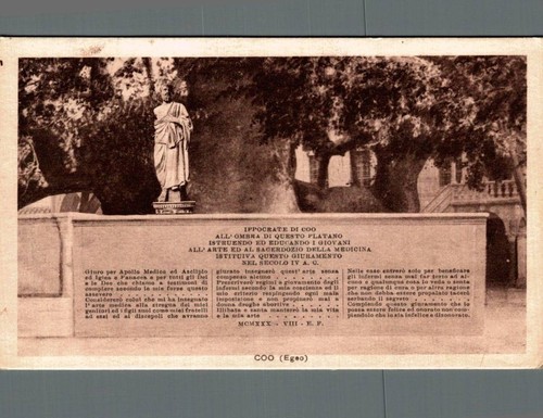 Grecia monumento ippocrate coo - grecia,