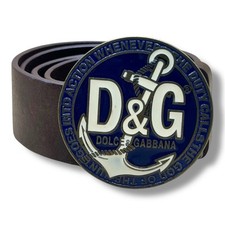 Cintura vintage D&G uomo pelle