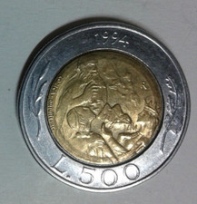 SAN MARINO - 500 LIRE BIMETALLICO - 1994 - ORIGINALE