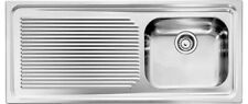 CM Lavello Cucina 1 Vasca Gocciolatoio SX Inox 116x50 cm  011046.D1.01.2016