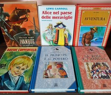 Lotto 6 Libri Classici Ragazzi