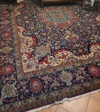Tappeto Persiano Tabriz 3,82x2,98 Metri Occasione