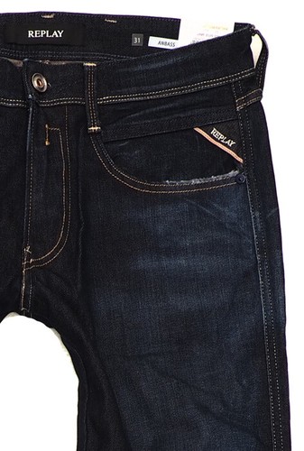 Replay anbass jeans uomo - jeans,