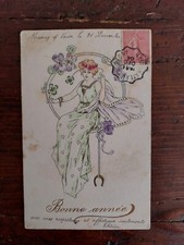 Cartolina Francese Bonne Annee