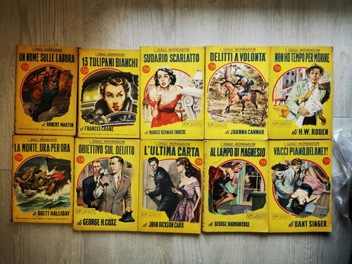 Gialli mondadori anni - mondadori,