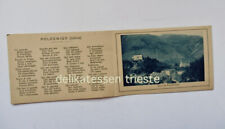 POLCENIGO Saluti Pordenone POESIA vecchia cartolina APRIBILE