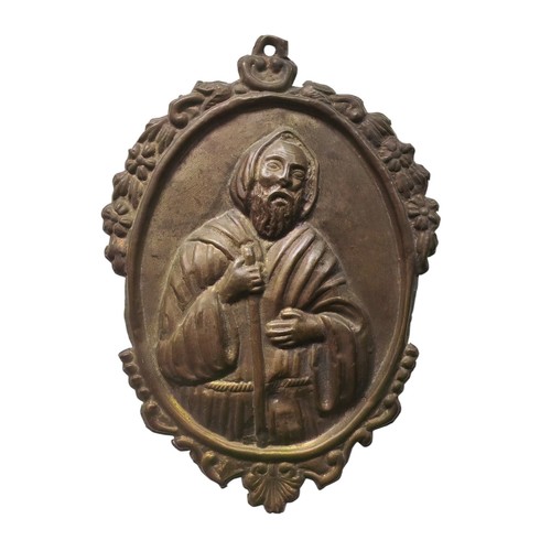 Antica placca religiosa - antica,