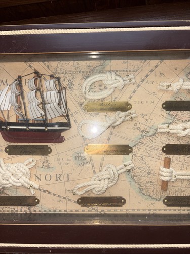 Arte nautica con - nautica, cornice