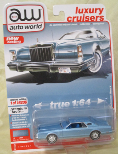 Auto world 1977 lincoln - auto,