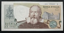 2000 LIRE BANCA D'ITALIA