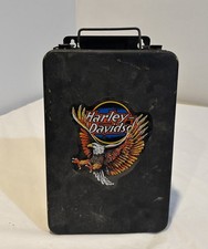 Cassetta portaoggetti da parete in metallo cassetta di pronto soccorso Harley Davidson cassetta degli attrezzi vintage