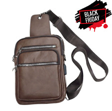 Borsello uomo tracolla eco