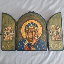 Mini trittico da altare