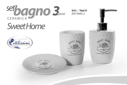 Set accessori bagno - set, 3