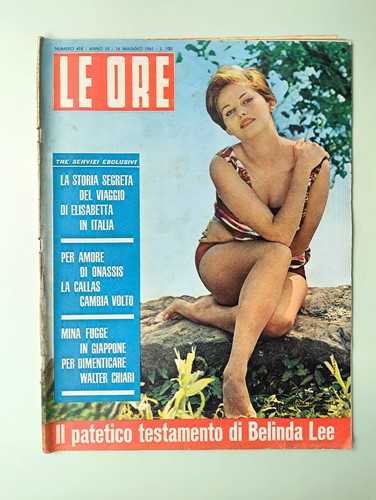 Ore maggio 1961 belinda - ore,