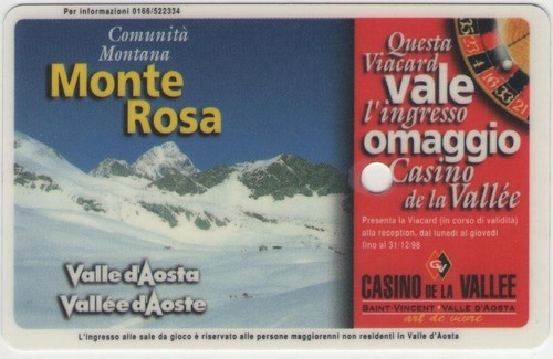 Viacard valle aosta golden - valle,