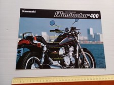 Kawasaki Eliminator 400 1987 depliant GIAPPONESE originale