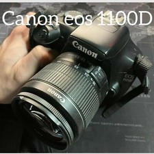 Canon EOS 1100D 18Mpx SRL Camera Digitale con Obiettivo EF-S 18-55mm - Nera