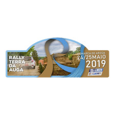 PEGATINA PLACA RALLY TERRA DA