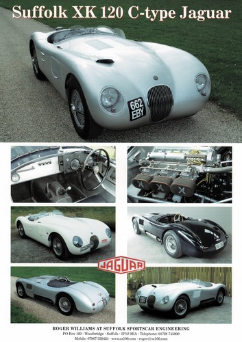 Suffolk xk120 type jaguar - xk120,