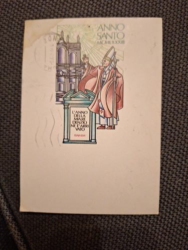 Cartolina filatelica anno - cartolina,