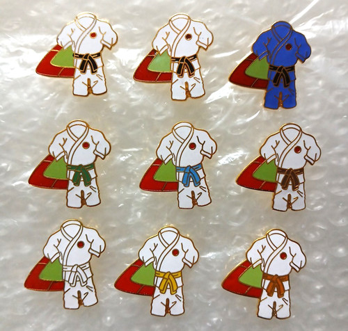 Judo pin ceinture - pin's, kimono