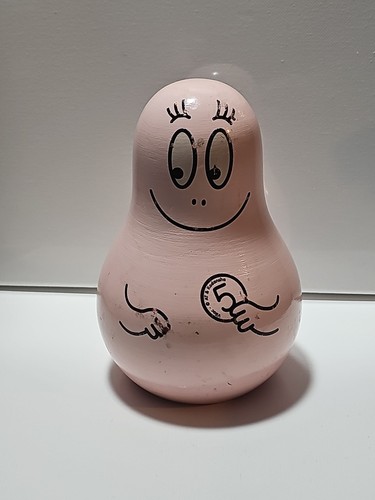 Salvadanaio barbapapa vintage - barbapapa,