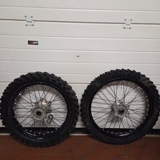 KTM CERCHI EXCEL 2016 2023 SX SXF COPPIA GOMMATI 21 19 FRONT REAR WHEEL SET