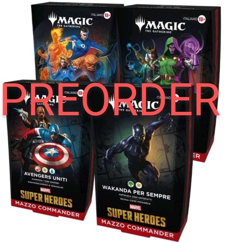 Magic marvel super heroes - heroes, 4