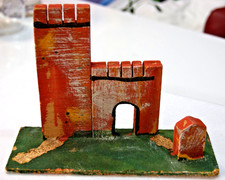 castello presepe confalonieri? in legno  H 14 cm n 75-23