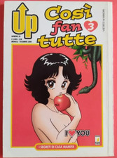 FUMETTO Vintage MANGA Star Comics eros Up,COSì FAN TUTTE 3 la clinica dell'amore