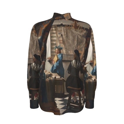 Camicia vermeer arte di - vermeer, l'arte