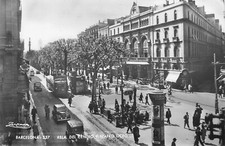 CPA ESPAGNE BARCELONA RAMBLA