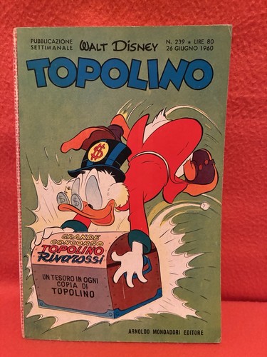 Topolino libretto 239 anno - topolino,