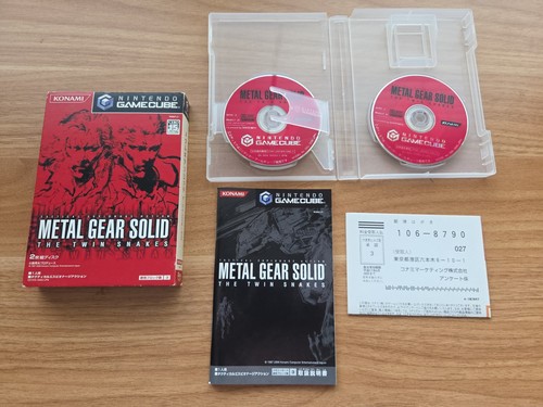 Nintendo gamecube metal gear - gamecube,