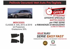 PELLICOLE OSCURANTI VETRI AUTO Mercedes classe A   kit posterior 35% E F OFFERTA