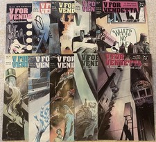 V FOR VENDETTA #1-10 Alan