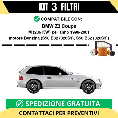 Kit filtri tagliando - kit,