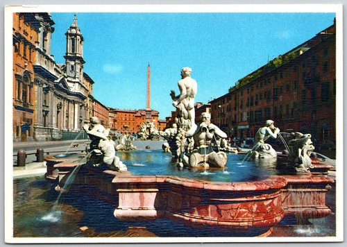 Cartolina piazza navona - navona, a