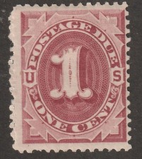 USA Scott J22 affrancatura