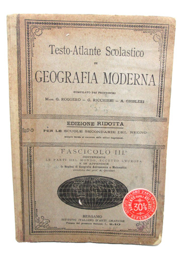 Atlante geografia moderna per - atlante,