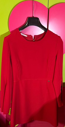 Vestito donna rosso elegante - vestito,